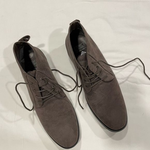 Mens‎ Brown Suede Boots - Picture 2 of 16